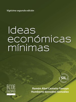cover image of Ideas económicas mínimas